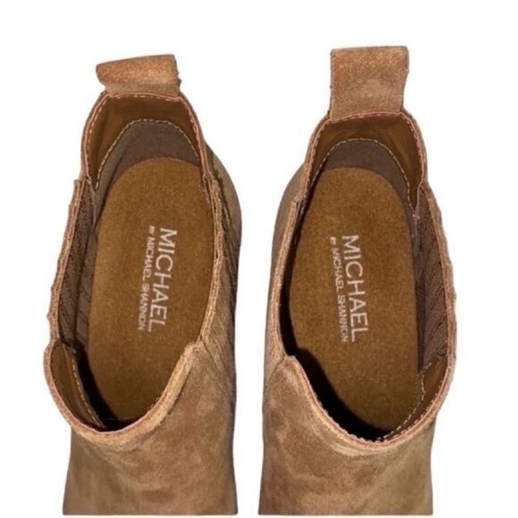 Michael Shannon Tan Ankle Boots(Size 9.5) - Picture 10 of 11